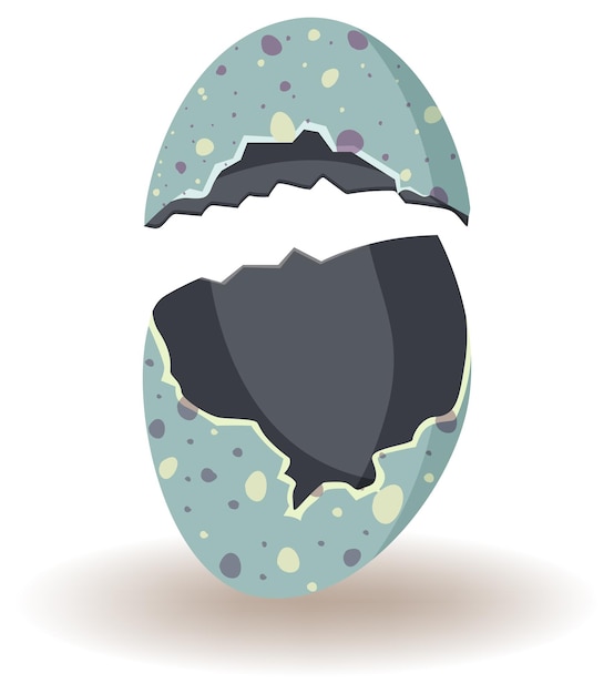 Cracked Egg Stock Vector Illustration and Royalty Free Cracked Egg ...