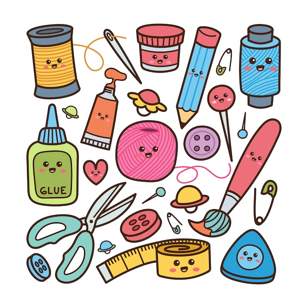 Crafting Supplies Clipart Collection – TWG Designs