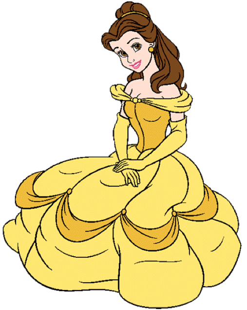 Belle Princess Free Clip Art PNG Image​