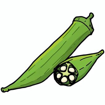 okra clipart