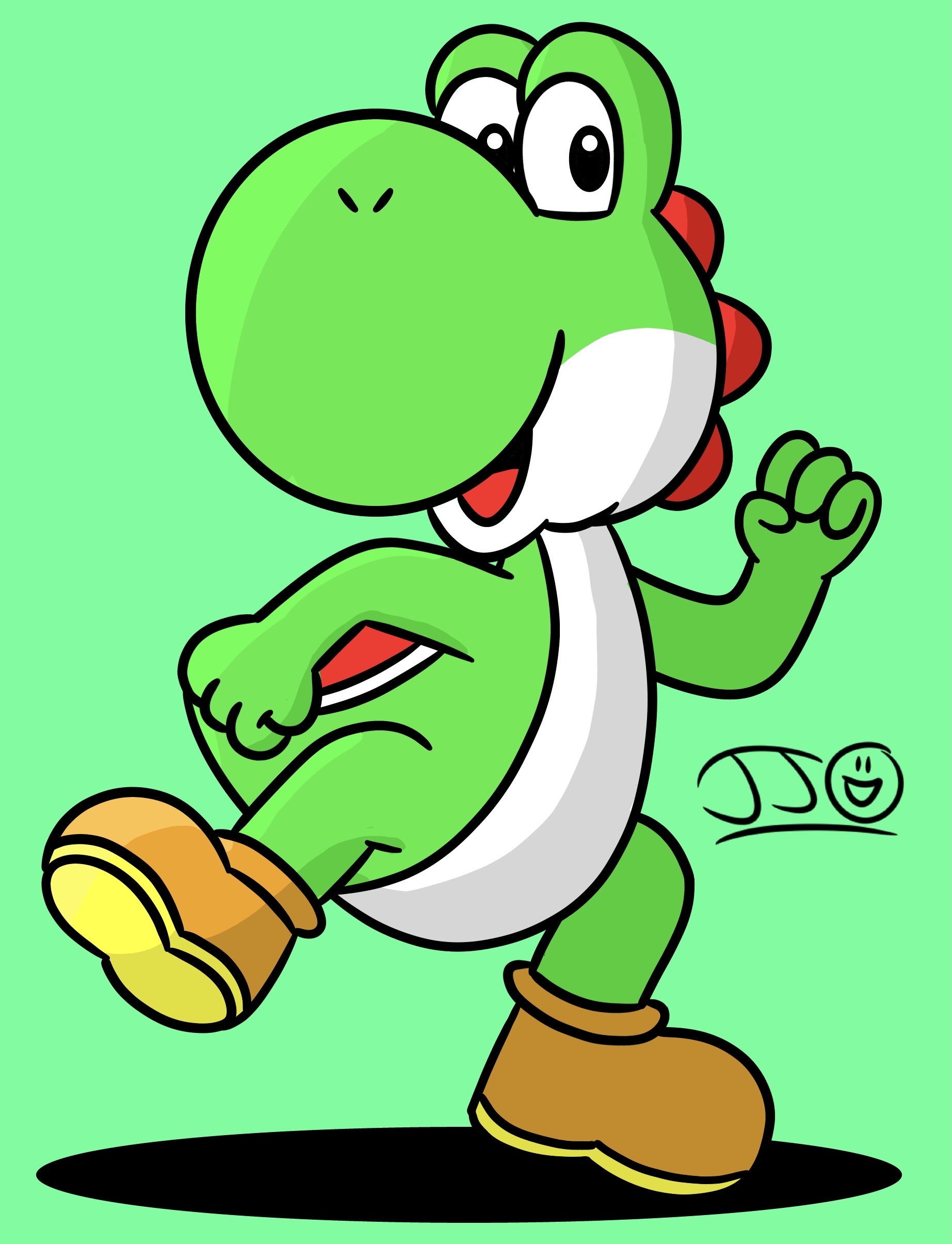 Yoshi Clipart 3927378 Clipart Library