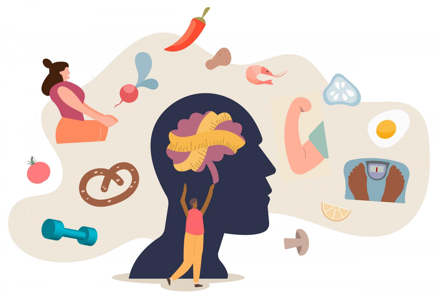 Eating Disorder Stock Illustrations Cliparts And Royalty Free Clip 