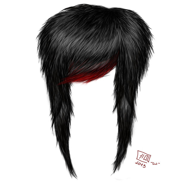 Download Vector Royalty Free Emo - Emo Hairstyle For Boys Transparent Png,Emo  Hair Png - free transparent png images 