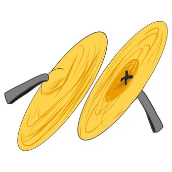 cymbals clipart