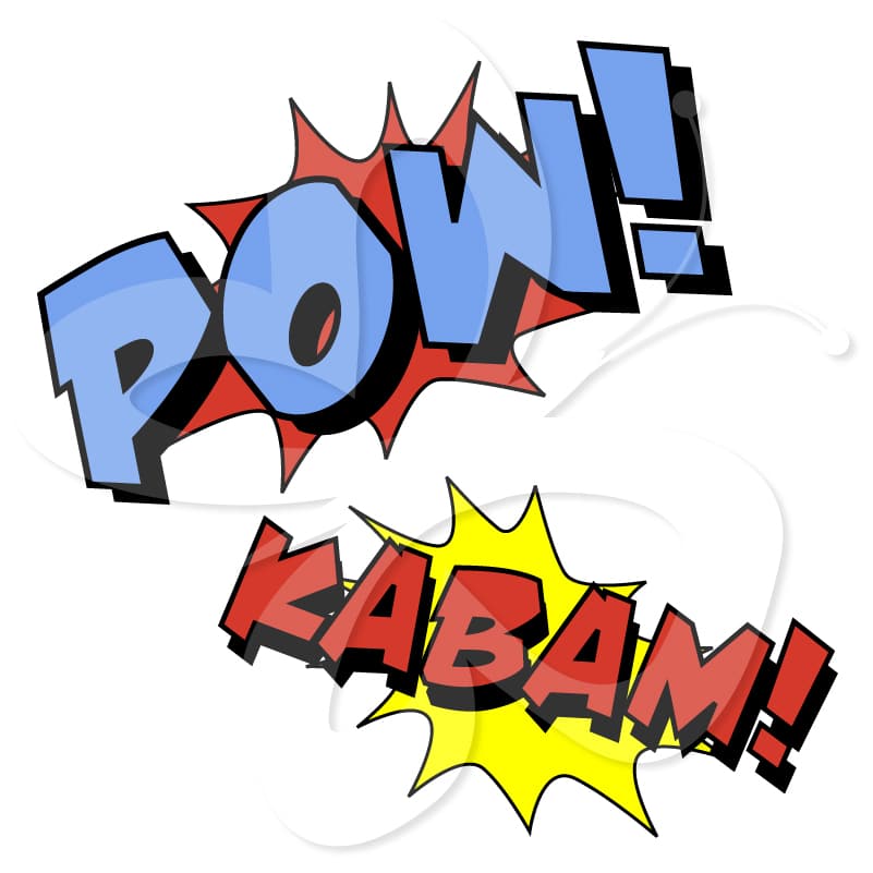 superhero clipart