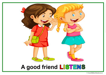 good friend clipart