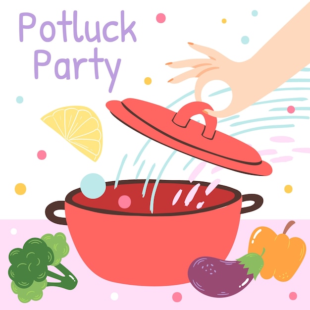 potluck clipart