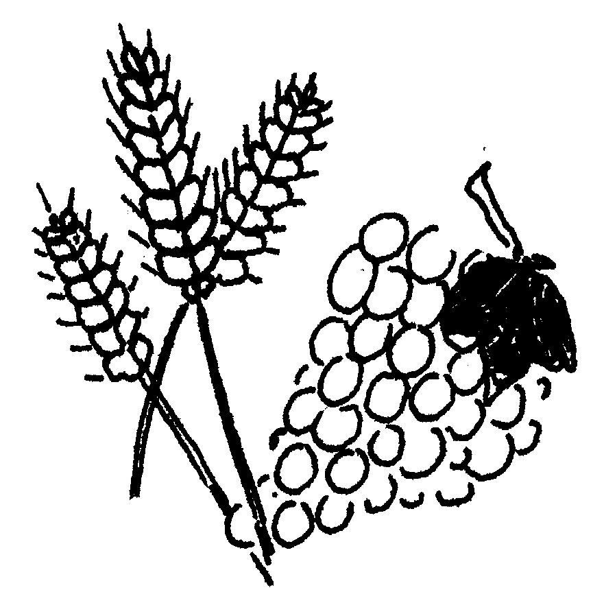 christian harvest clipart