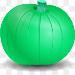 green pumpkin clipart
