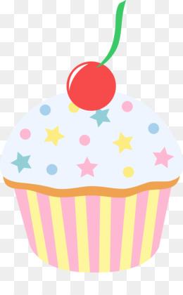 cupcakes with sprinkles clipart