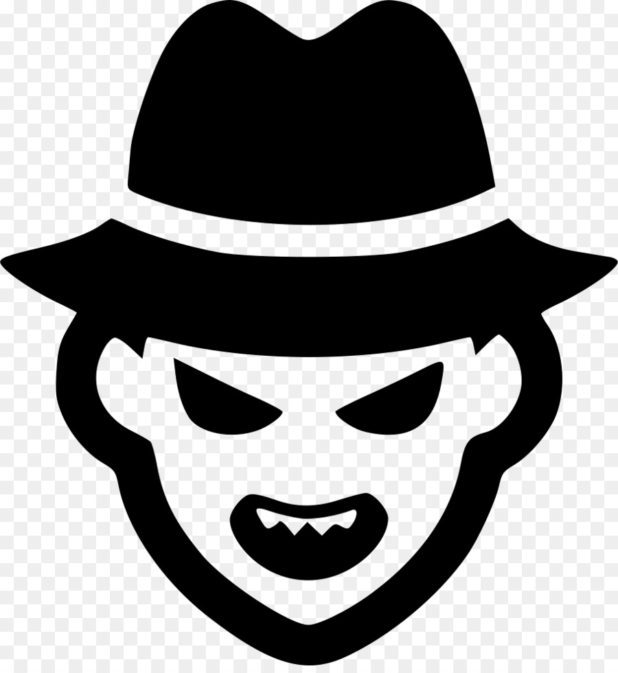 michael myers clipart black and white