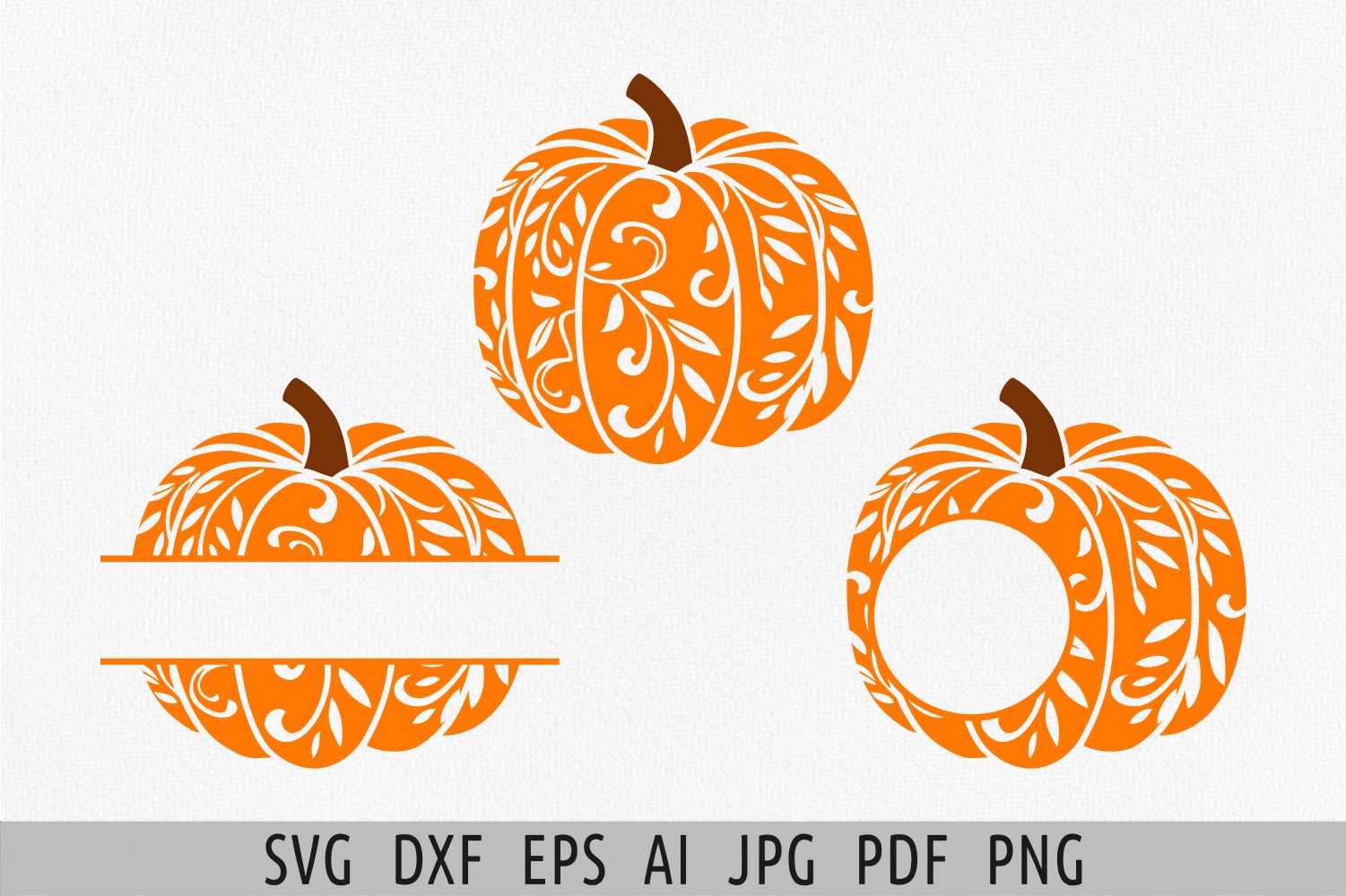 Pumpkin Girl Monogram Svg Girl Pumpkin Svg Split Mono - vrogue.co