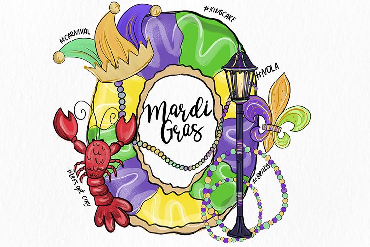 mardi gras king cake randazzo