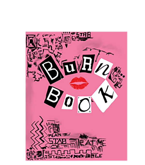 Burn Book Mean Girls Burn Book Scarf Png Image With T - vrogue.co
