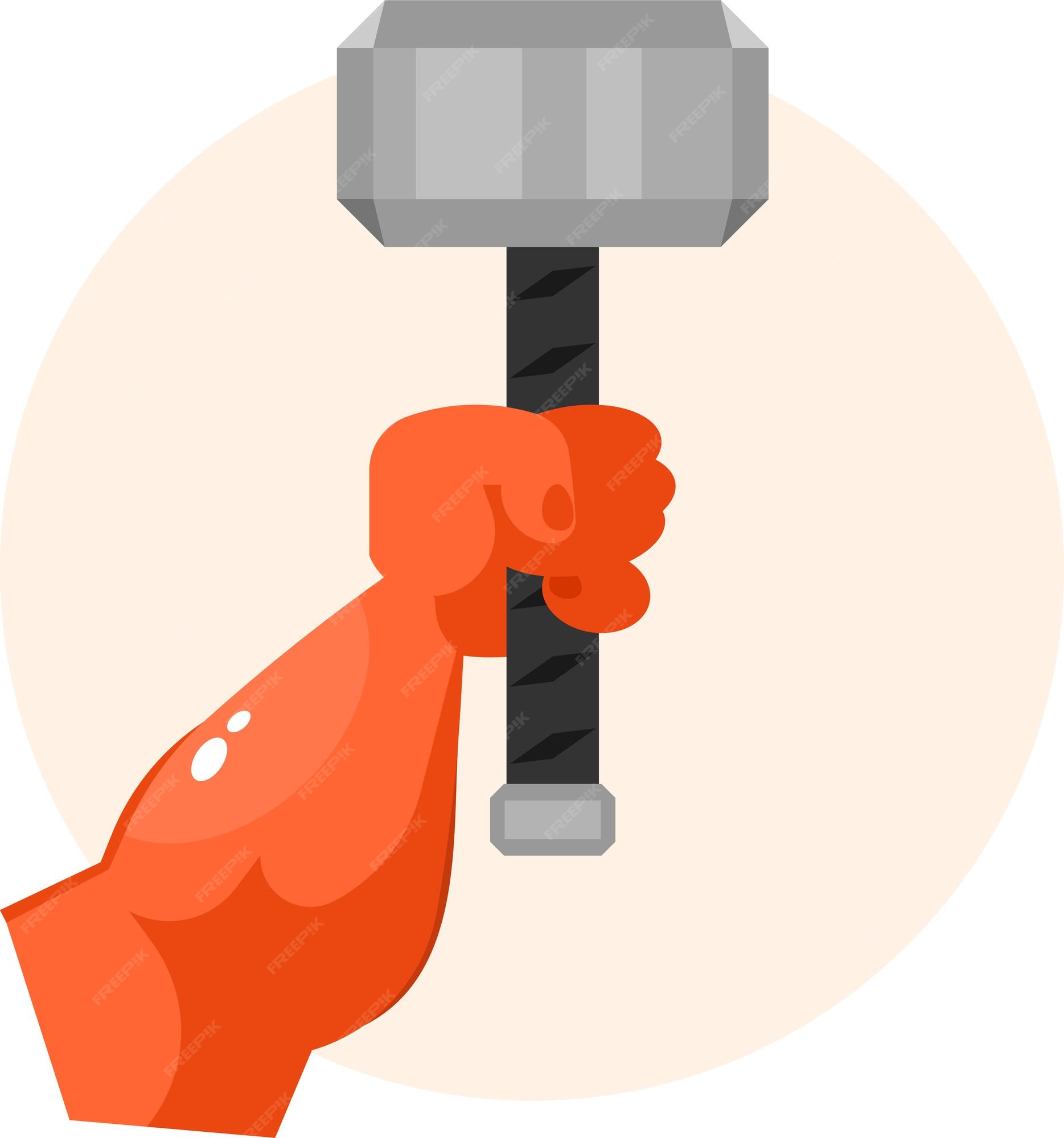 thors hammer clipart