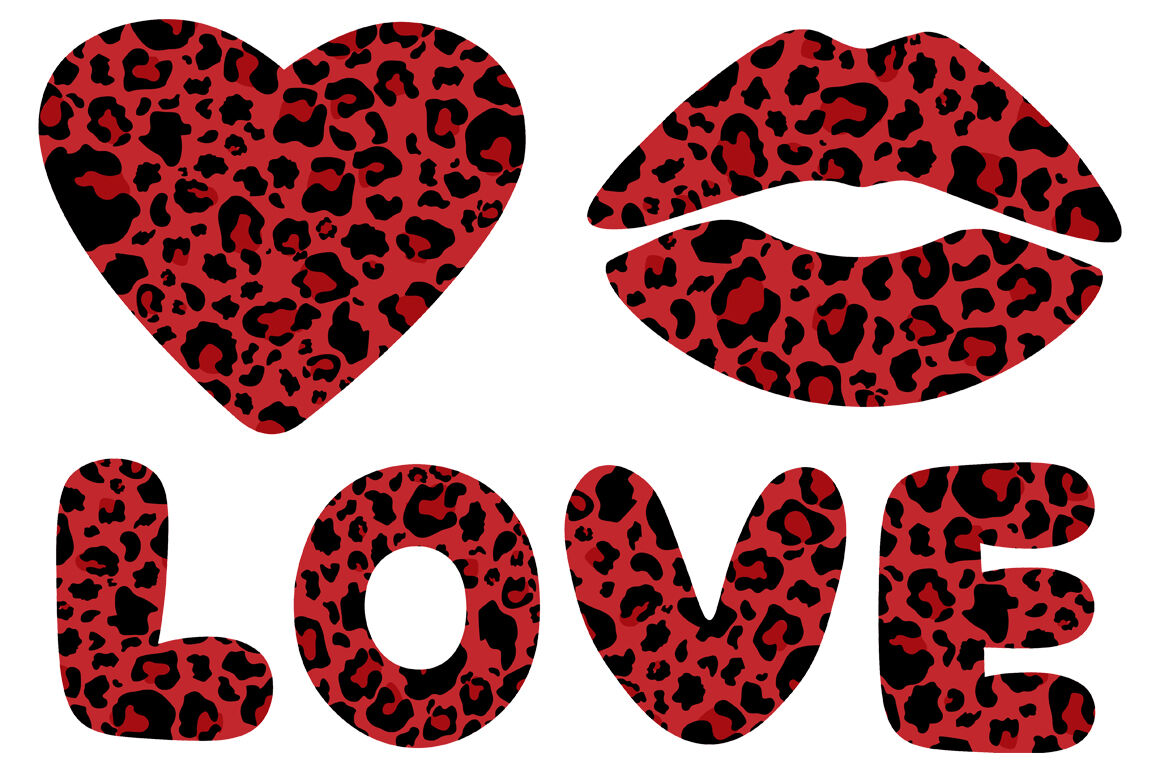 Leopard Heart Png, Leopard Heart Svg, Cheetah Heart Svg, Heart Svg, Love  Svg, Leopard Print Svg, Love Heart Svg, Leopard Heart Svg Bundle 