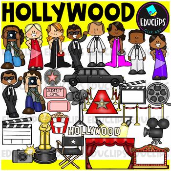 hollywood clipart