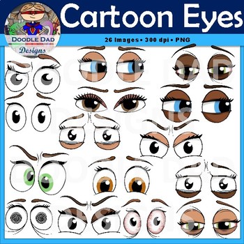 happy eyes clipart
