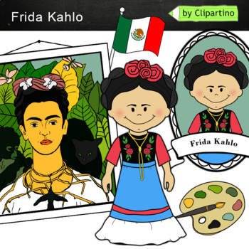 Frida Kahlo Stock Illustrations – 640 Frida Kahlo Stock 