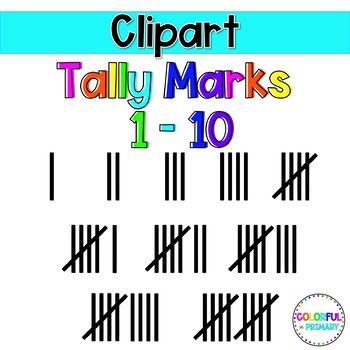 Tally Marks Clip Art | Made By Teachers - Clip Art Library