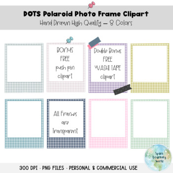 polaroid frame clipart
