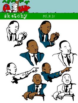 mlk clipart