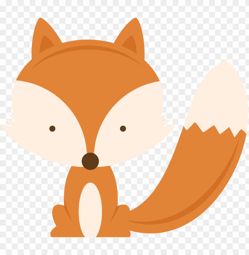 woodland fox clipart