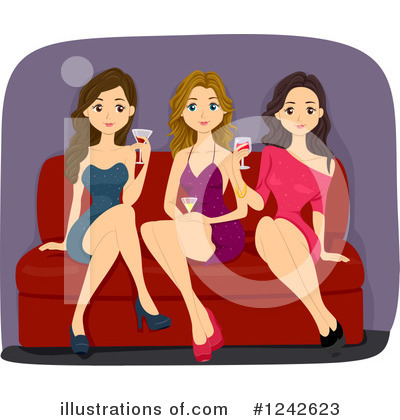 girlfriends clipart
