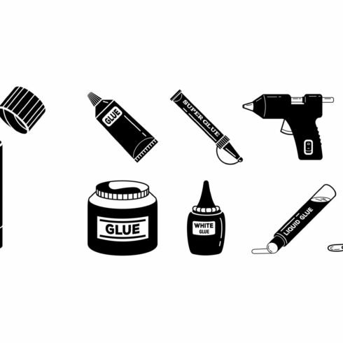 Glue Picture for Classroom / Therapy Use - Great Glue Clipart - Clip