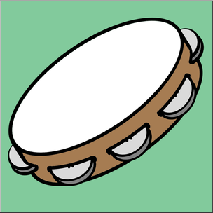 tambourine clipart