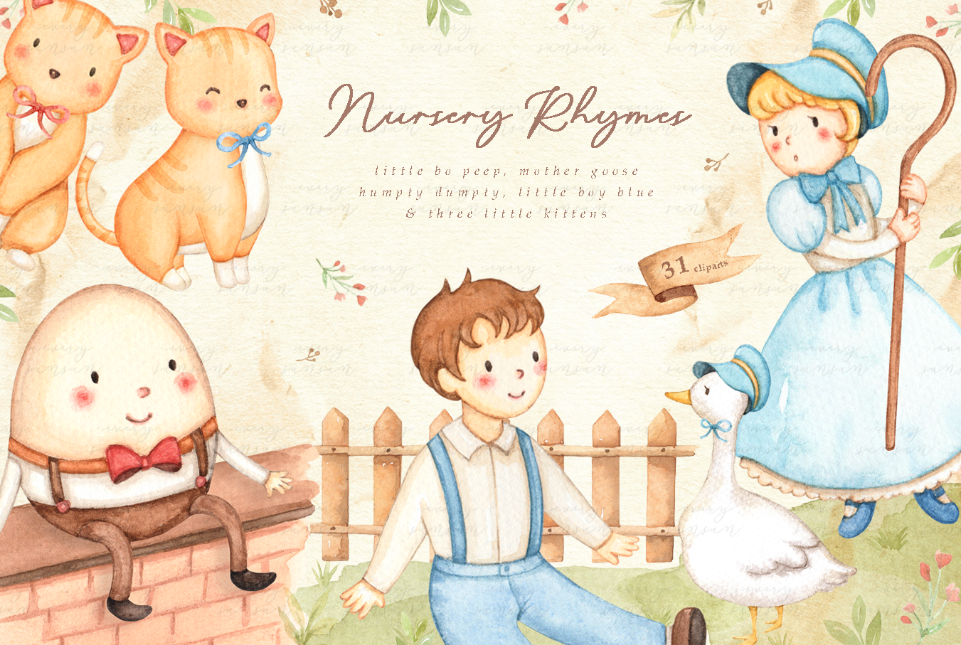 nursery rhymes clipart