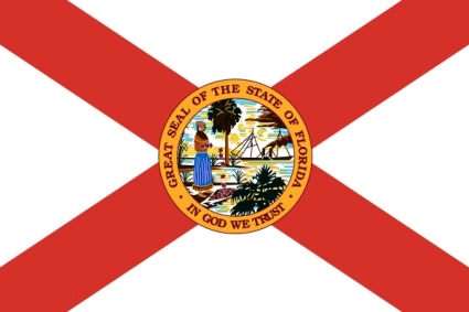 Florida Clipart Free Clipart Images - Florida Flag In Florida - Clip ...