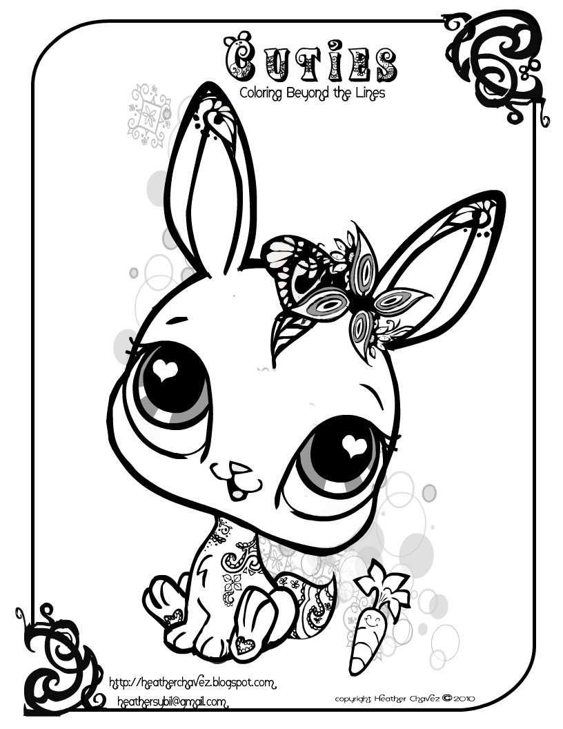 Pet Store Coloring Pages