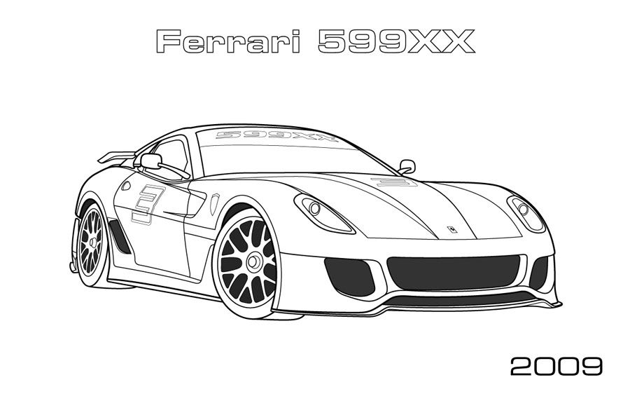 Free Ferrari Coloring Pages Download Free Ferrari Coloring Pages Png 