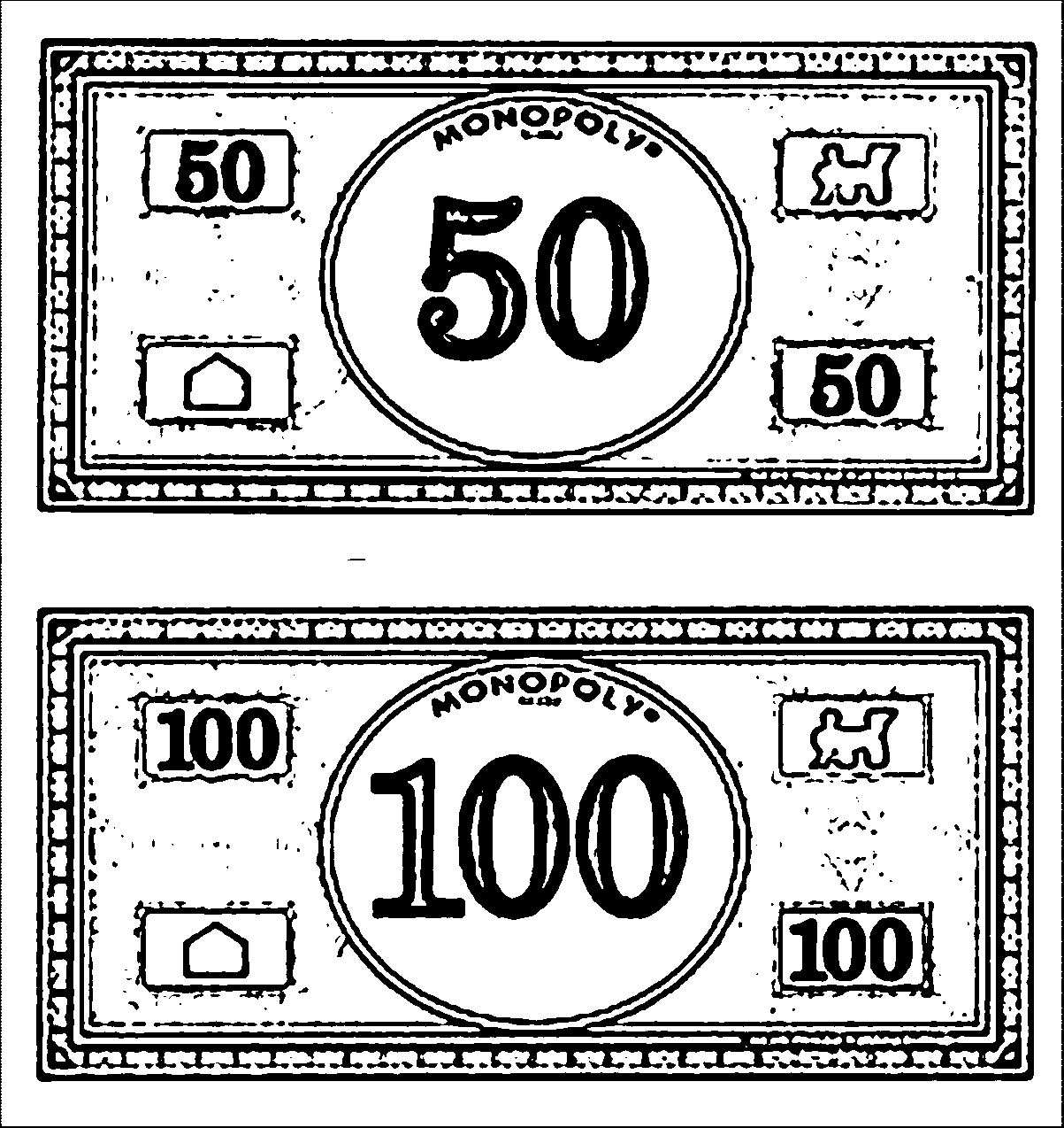 Money Clipart Coloring Clip Art Library