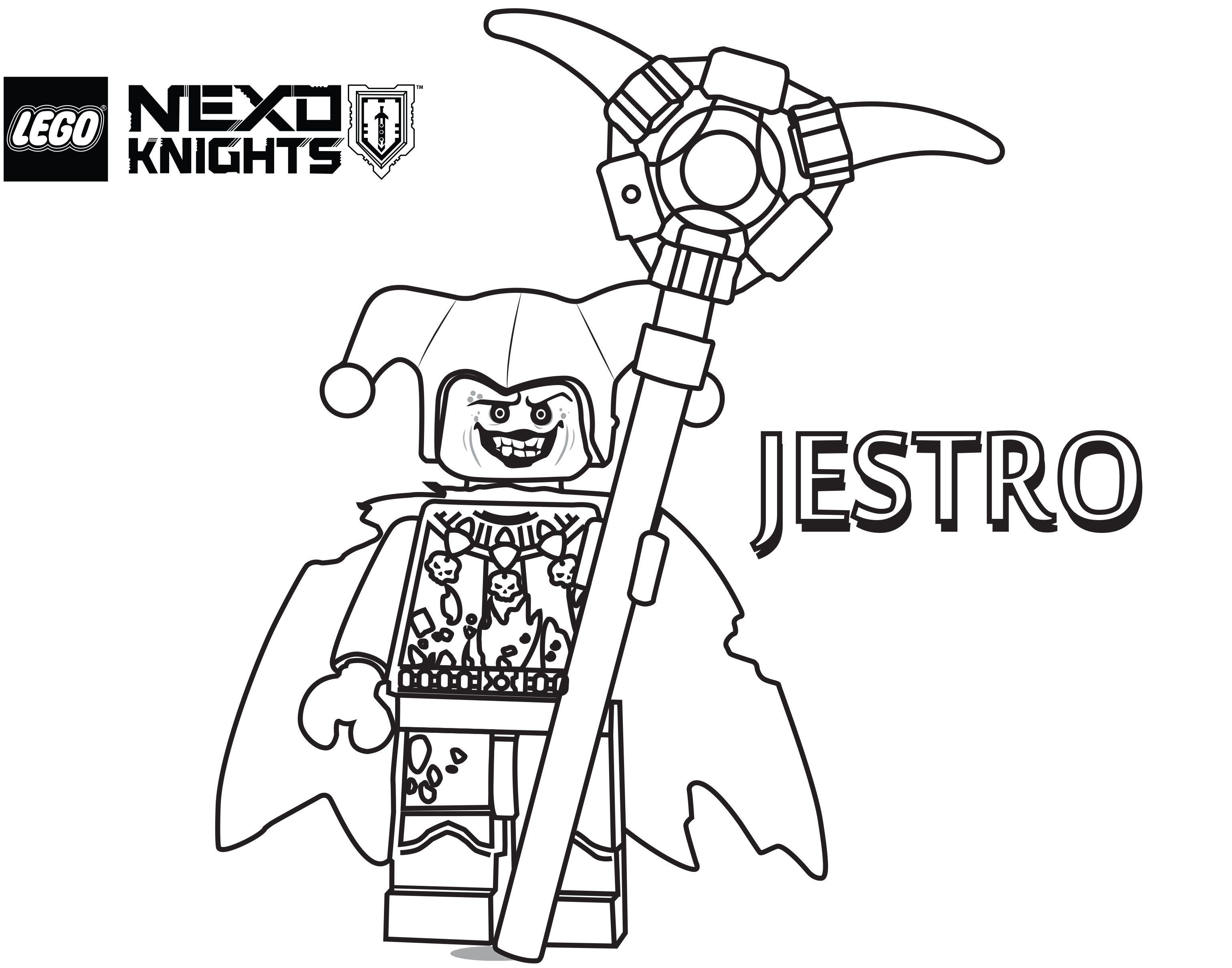 Betere Free Lego Nexo Knights Coloring Pages, Download Free Clip Art FW-44