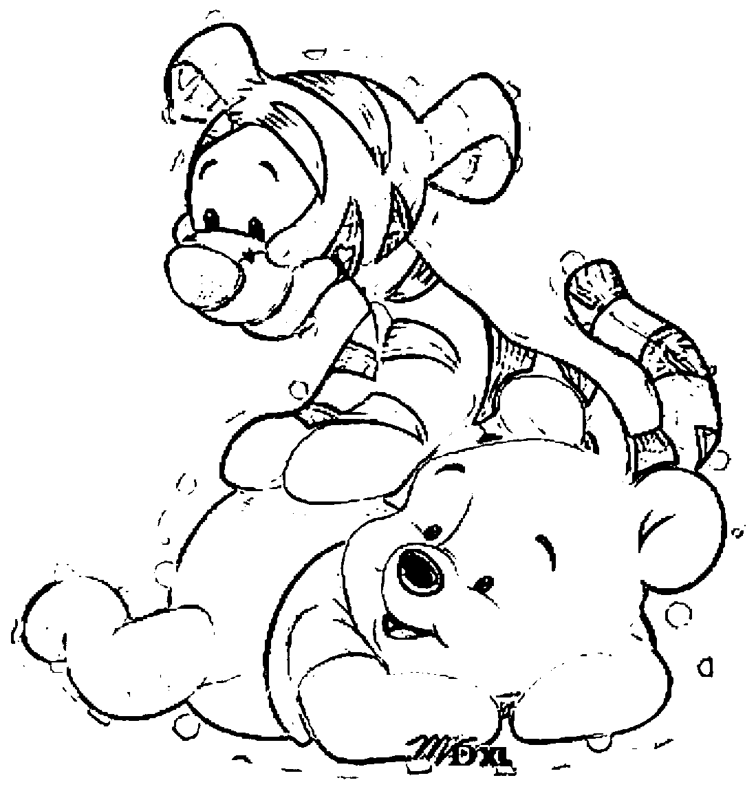 Winnie The Pooh - Drawing Skill
