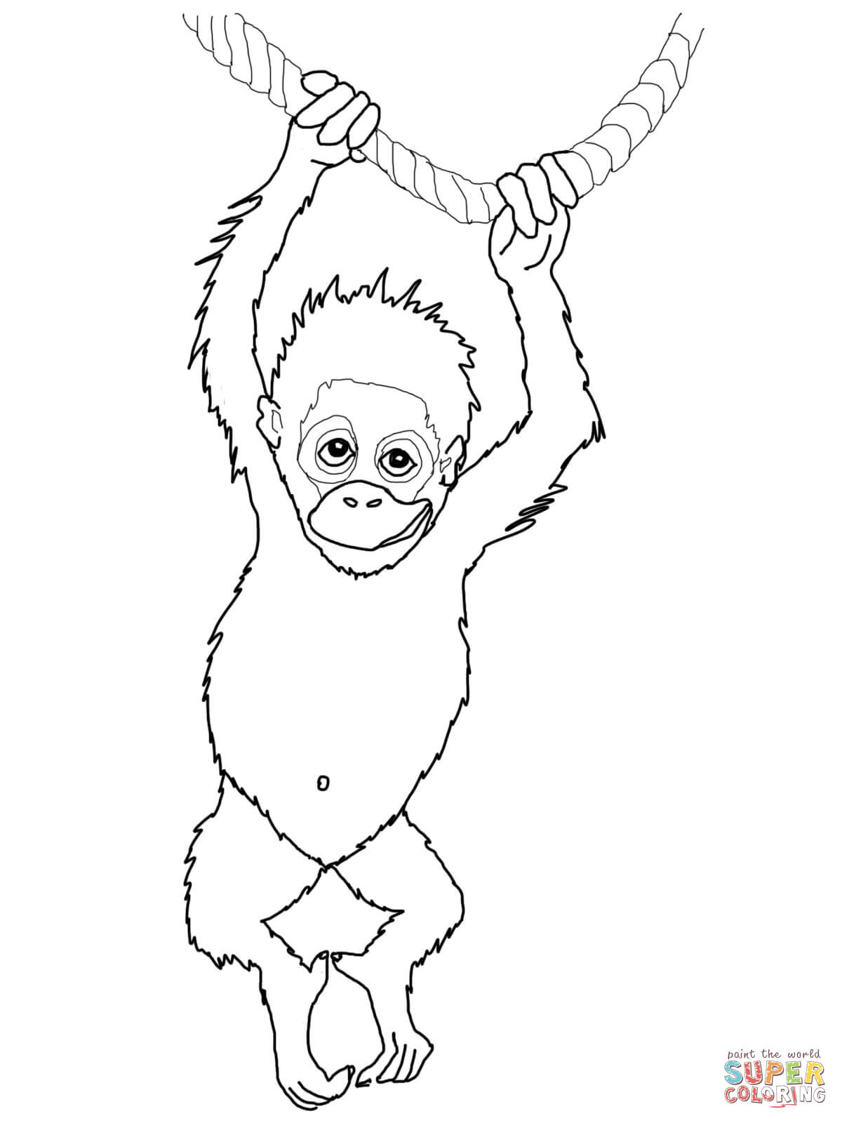 Cute Printable Cute Baby Animals Animal Coloring Pages - Clip Art Library