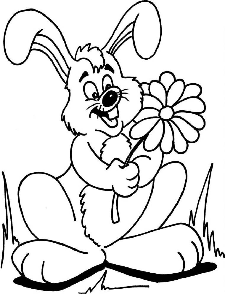 Free Rabbits Coloring Pages, Download Free Rabbits Coloring Pages png ...