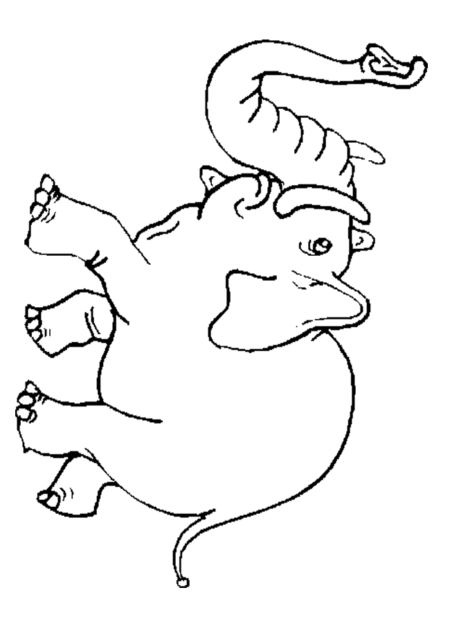 baby elephant coloring page Cenul – Free 