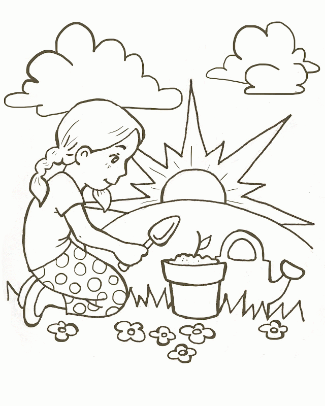 Fast Food Coloring Pages