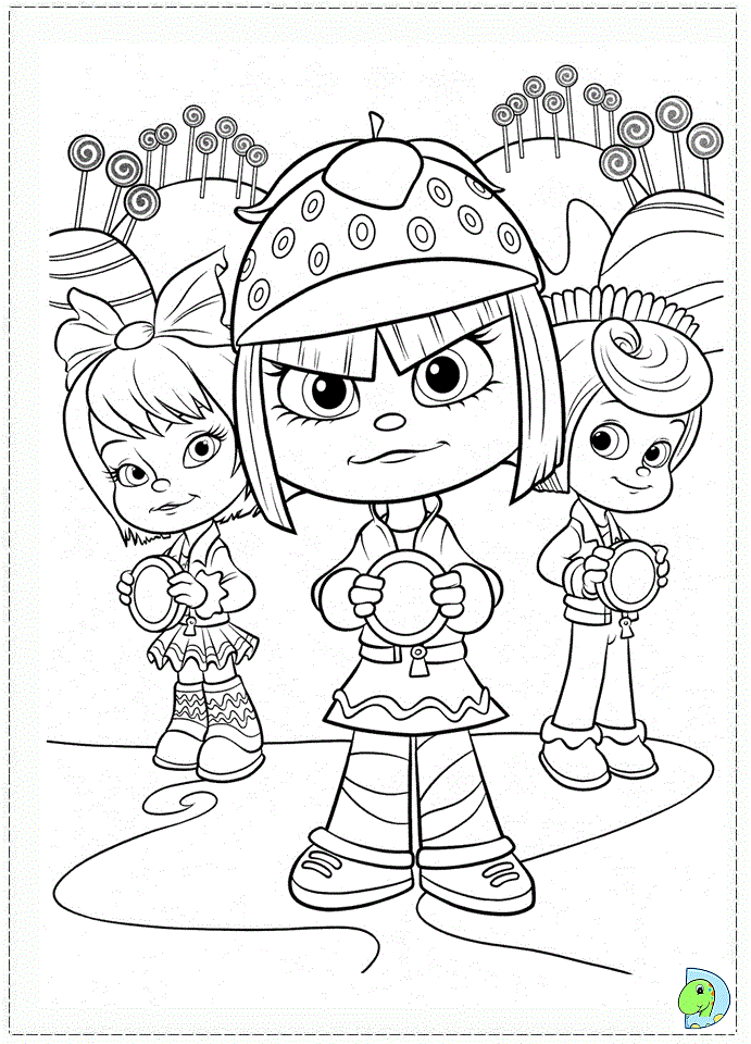 printable wreck it ralph coloring page - Clip Art Library