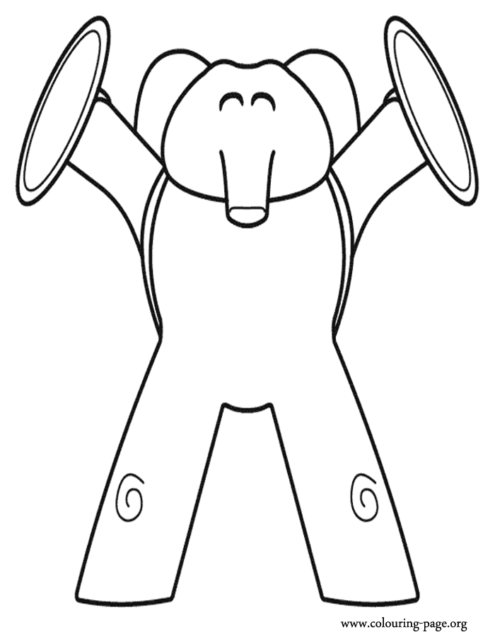 Desenhos Para Colorir Pocoyo - 567x794 PNG Download - PNGkit