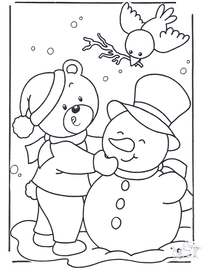 Free Free Printable Coloring Pages Of Winter Scenes Download Free Free