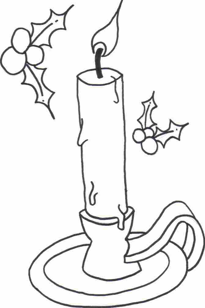wax coloring page - Clip Art Library
