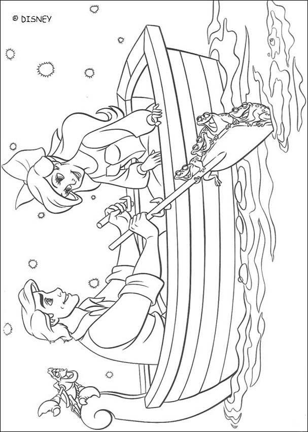 disney little mermaid coloring pages