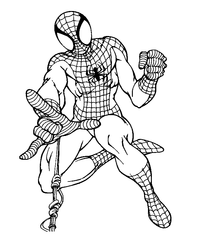 Coloring Pages: Spiderman | Free Printable Coloring Pages