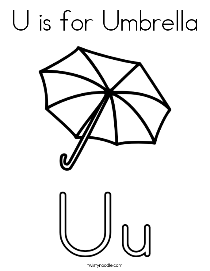 Umbrella Printable