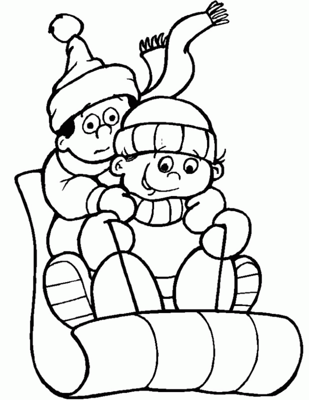 Free Printable Winter Coloring Pages For Kids