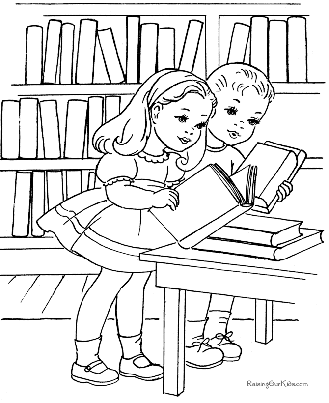 Middle School Coloring Page | Free Printable Coloring Pages